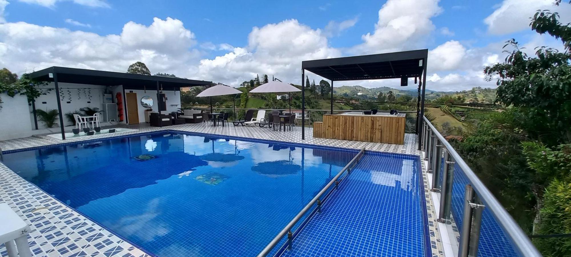 Hotel Mirador Cielo Blue El Penol  Zewnętrze zdjęcie