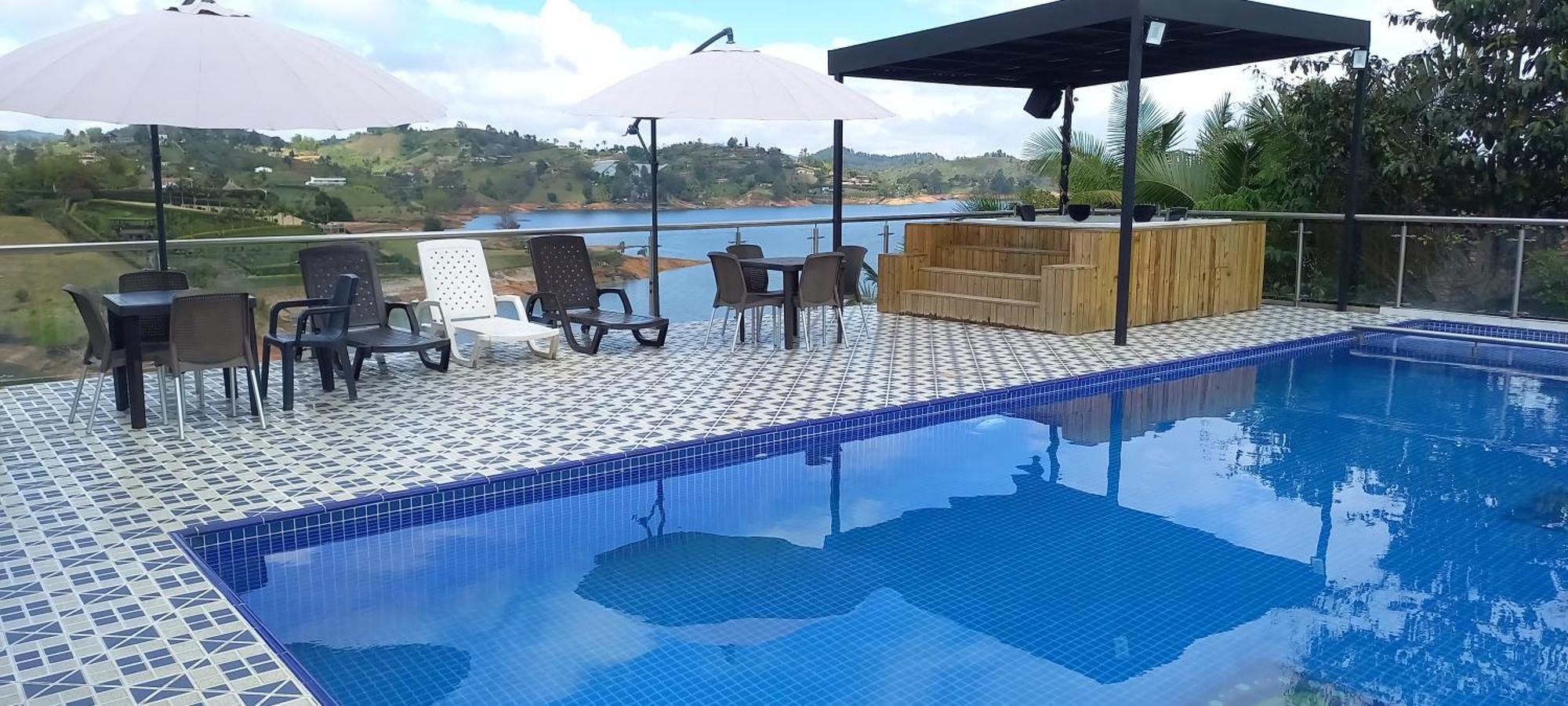Hotel Mirador Cielo Blue El Penol  Zewnętrze zdjęcie