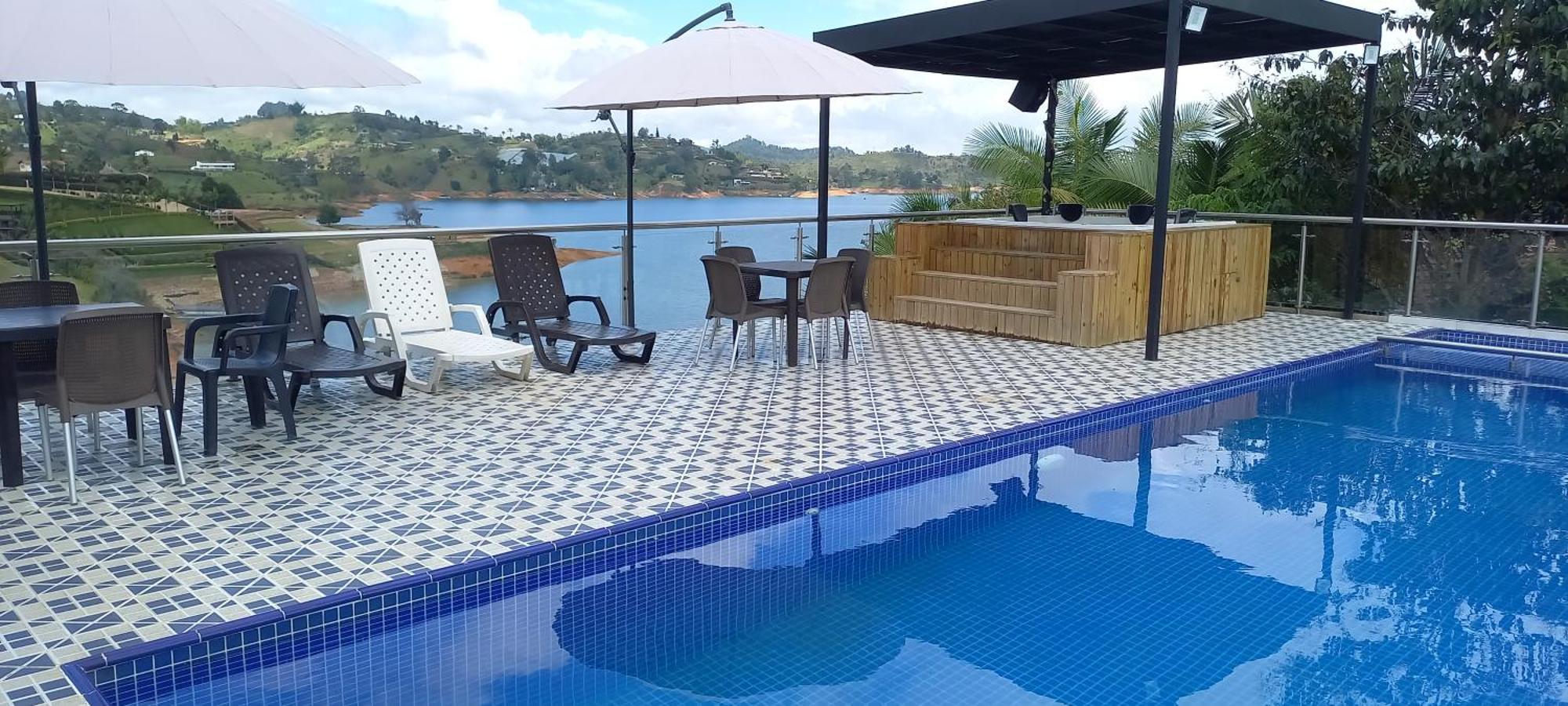 Hotel Mirador Cielo Blue El Penol  Zewnętrze zdjęcie