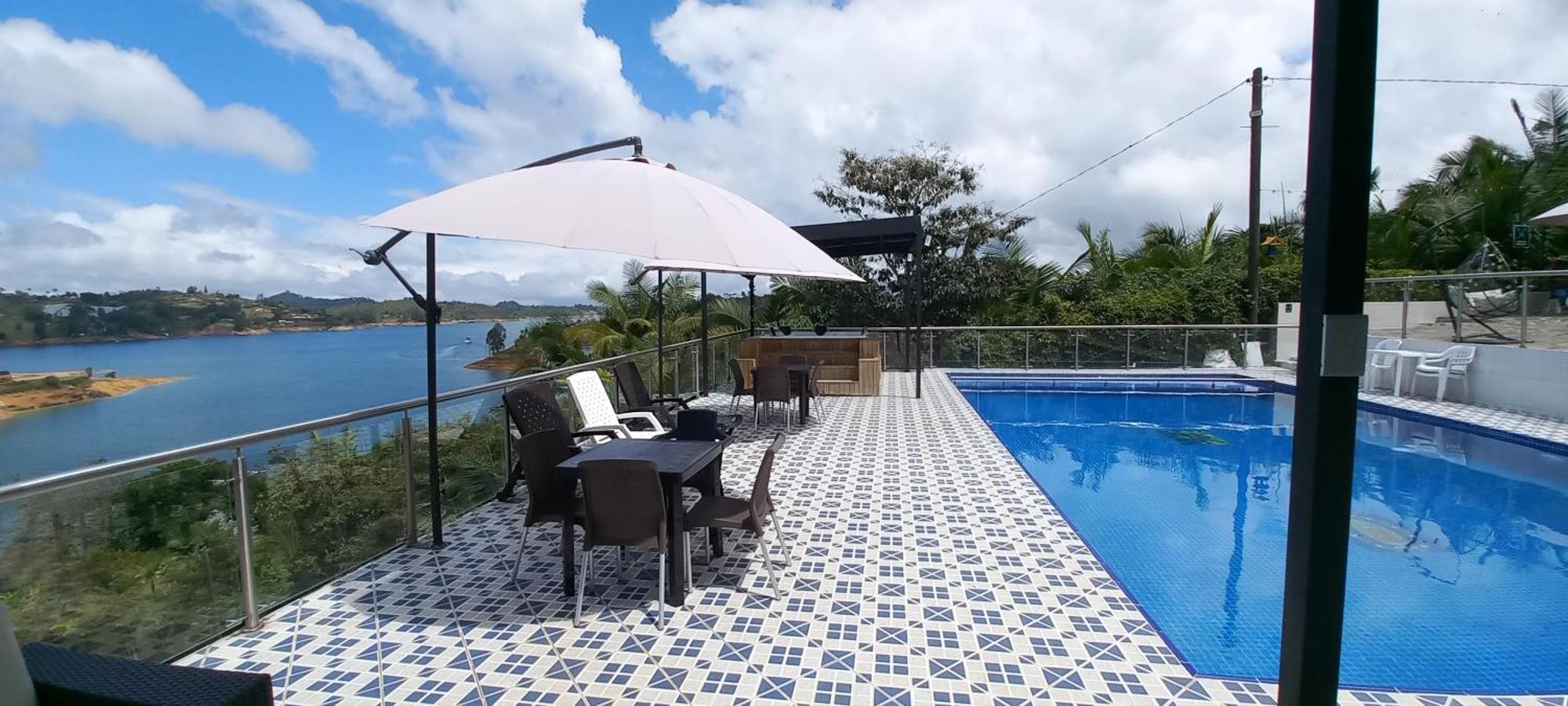 Hotel Mirador Cielo Blue El Penol  Zewnętrze zdjęcie