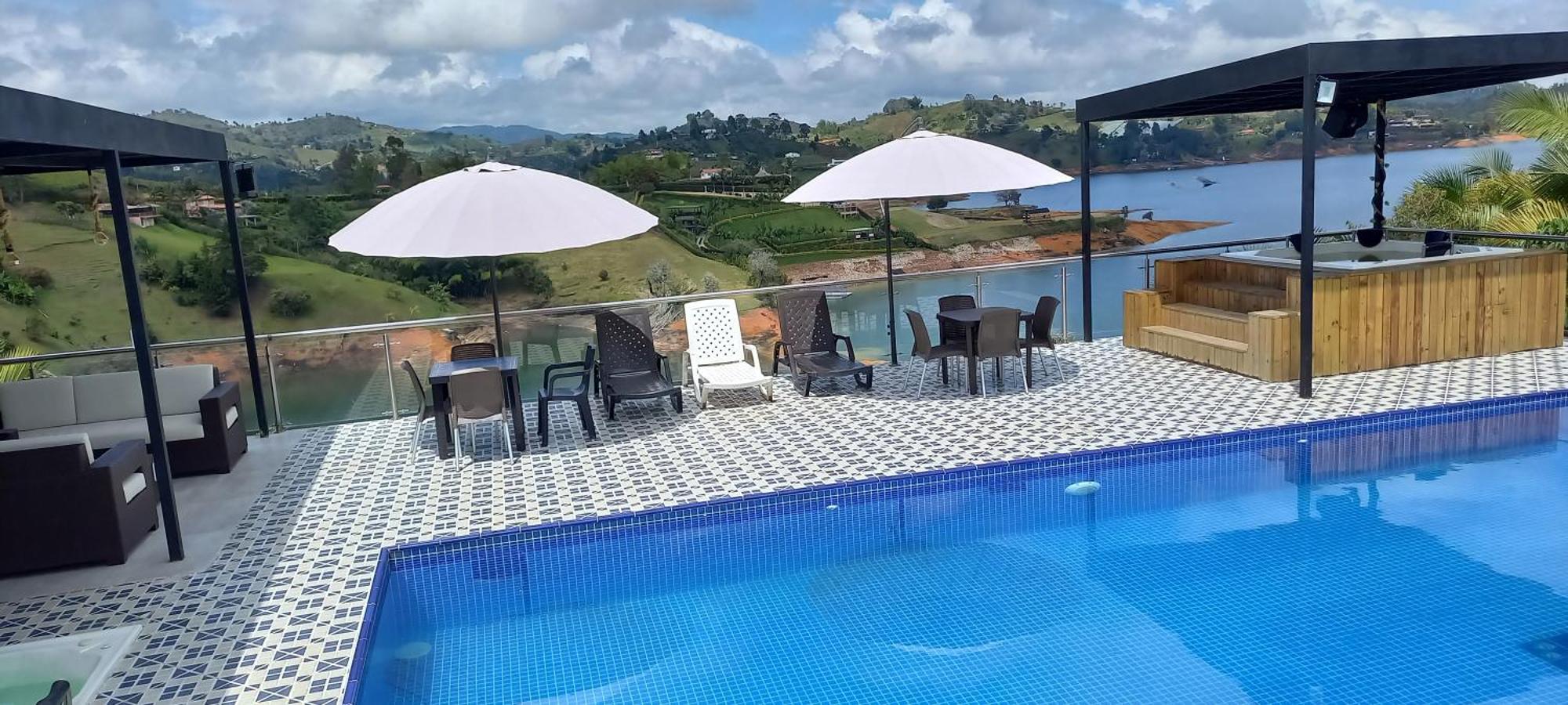 Hotel Mirador Cielo Blue El Penol  Zewnętrze zdjęcie